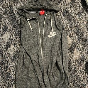 Nike zip up sweater